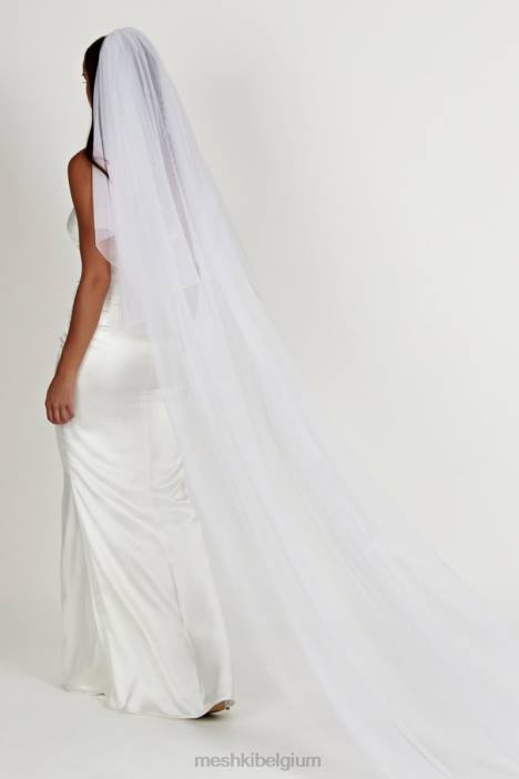 Margareta sluier Meshki wit N4JN1671 accessoires