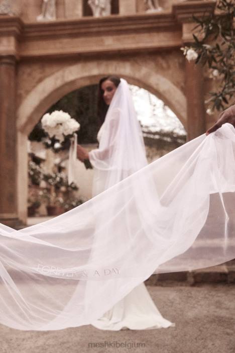 Margareta sluier Meshki wit N4JN1671 accessoires