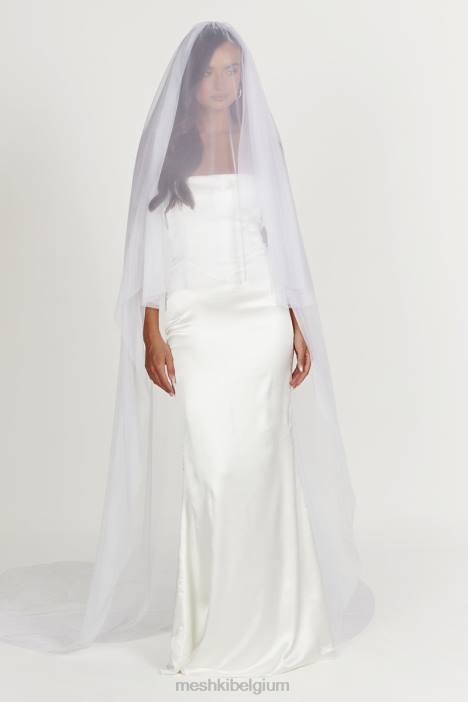 Margareta sluier Meshki wit N4JN1671 accessoires