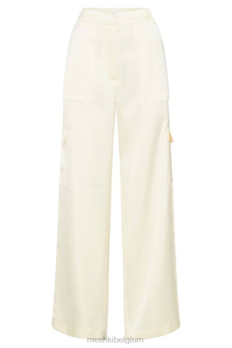 Amaya satijnen cargobroek Meshki bot N4JN1511 kleding