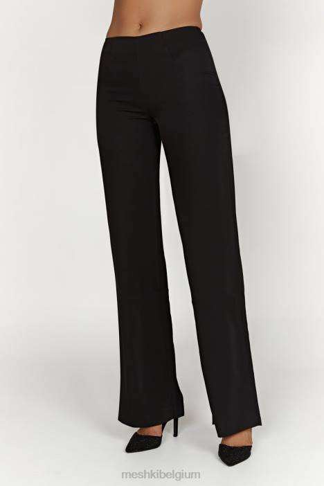 Laurie passende broek met lage taille Meshki zwart N4JN1442 kleding