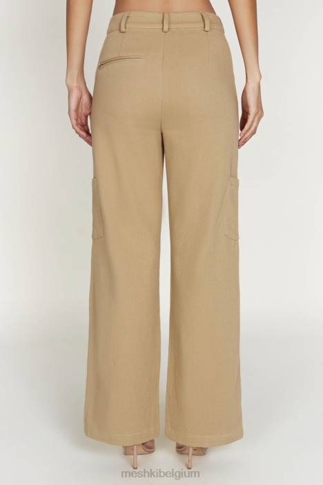 Vicky cargobroek Meshki steen N4JN1510 kleding