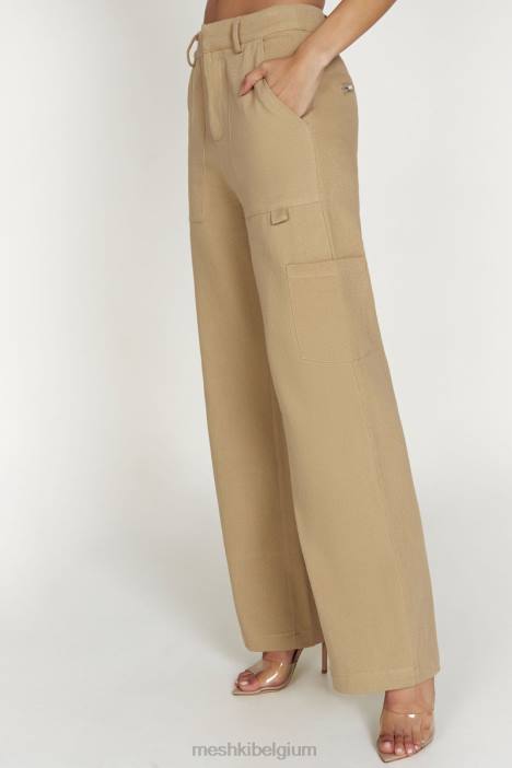 Vicky cargobroek Meshki steen N4JN1510 kleding