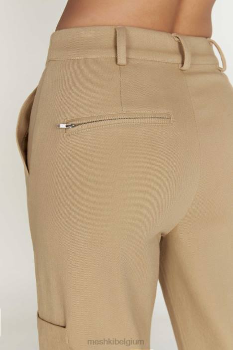 Vicky cargobroek Meshki steen N4JN1510 kleding