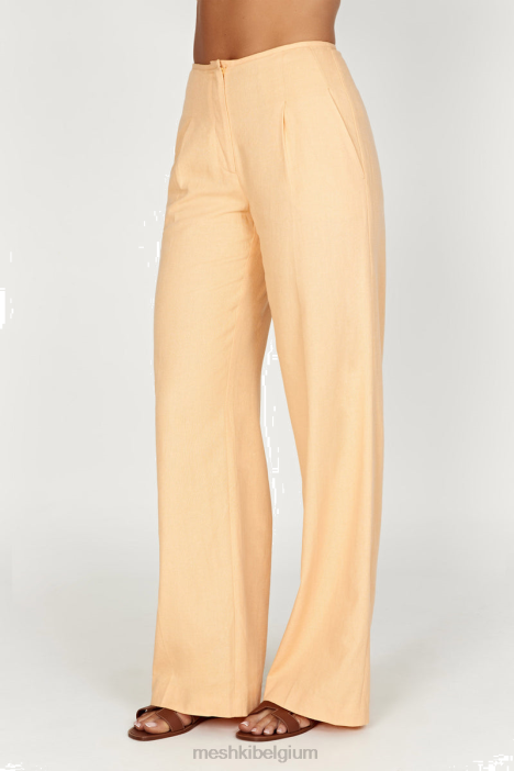 adina linnen broek Meshki mango N4JN1310 kleding