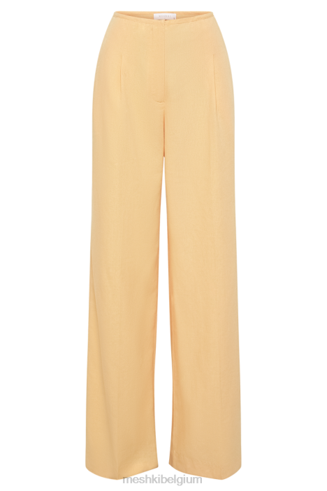adina linnen broek Meshki mango N4JN1310 kleding