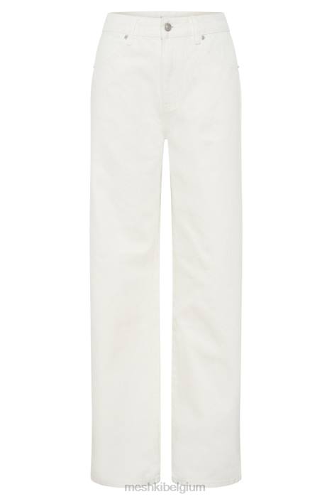 Ainsley jeans met middelhoge taille Meshki ecru N4JN1491 kleding