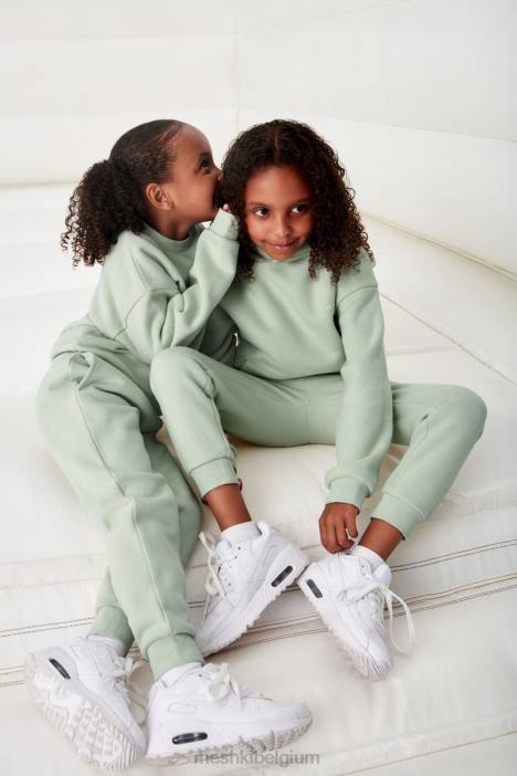 frankie ku jogger Meshki lichte salie N4JN1493 kleding