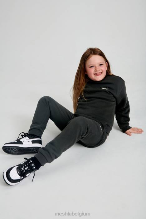 frankie ku jogger Meshki schemer zwart N4JN1502 kleding