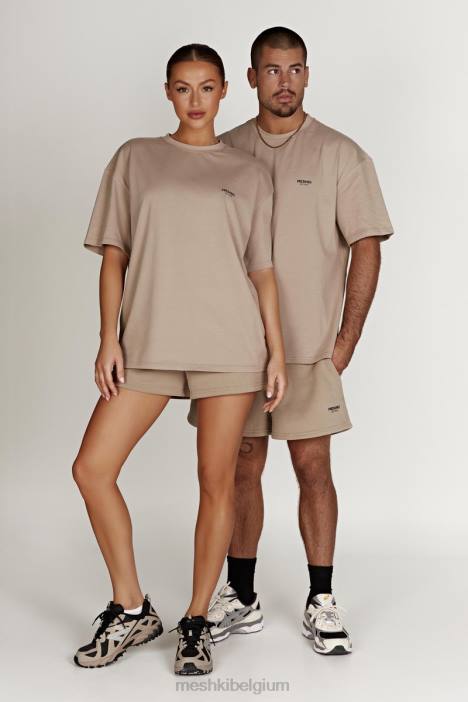 Jude joggershort Meshki cement N4JN1408 kleding