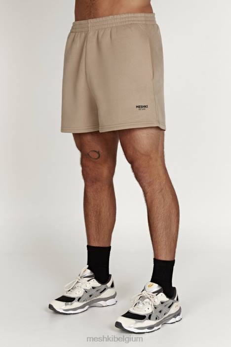 Jude joggershort Meshki cement N4JN1408 kleding