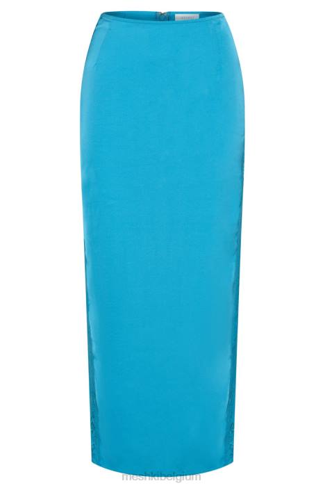Bellamy kanten maxirok Meshki aquamarijn N4JN1540 kleding