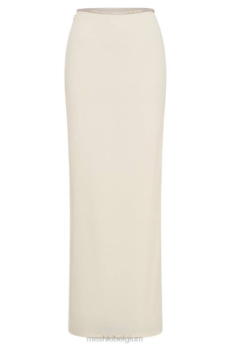 Sweeney maxirok met diamanten en split Meshki bot N4JN1526 kleding