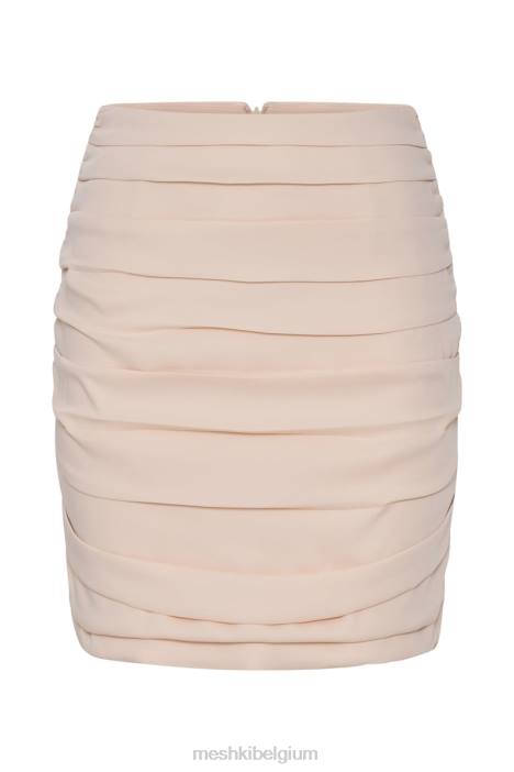 lola minirok met ruches Meshki room N4JN1565 kleding