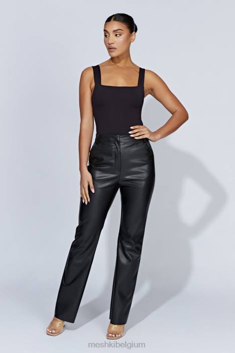 Carry bodysuit met dikke bandjes Meshki zwart N4JN882 kleding