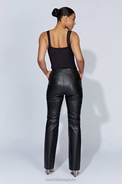 Carry bodysuit met dikke bandjes Meshki zwart N4JN882 kleding