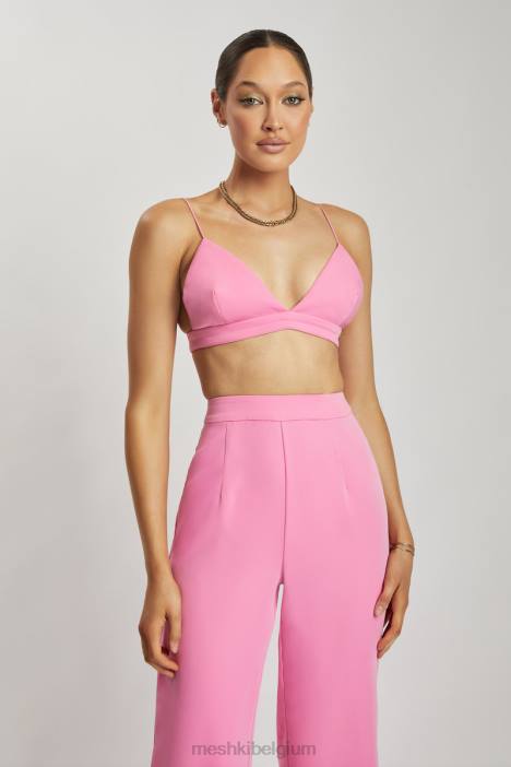 Cynthia triangelbralette Meshki roze N4JN1129 kleding