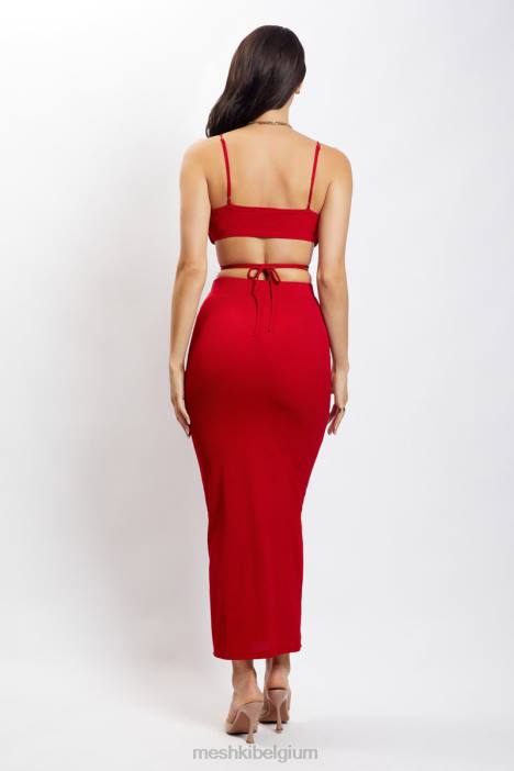 suzie triangel bralette Meshki Chili peper N4JN1197 kleding