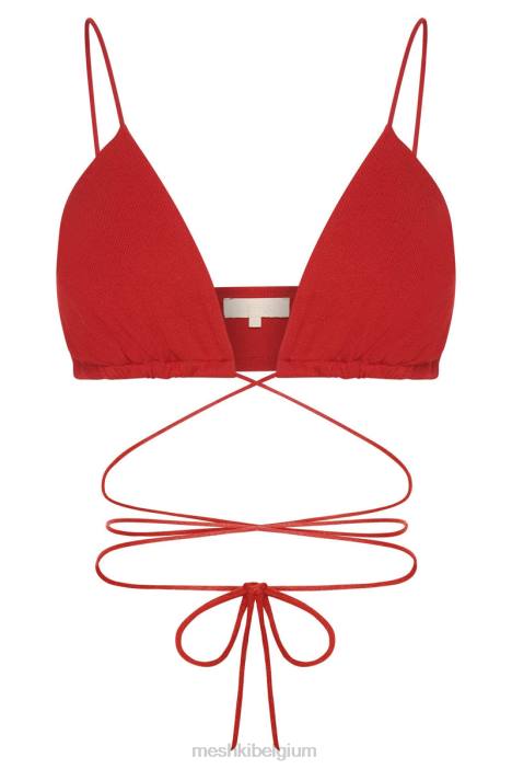 suzie triangel bralette Meshki Chili peper N4JN1197 kleding