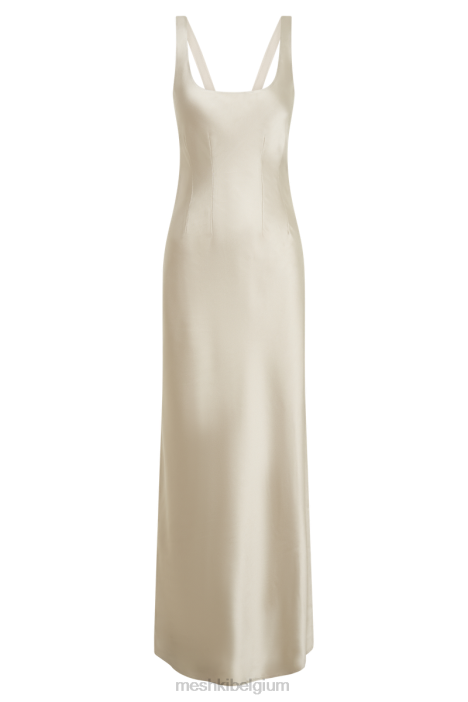 Arora korset maxi-jurk Meshki Champagne N4JN324 kleding