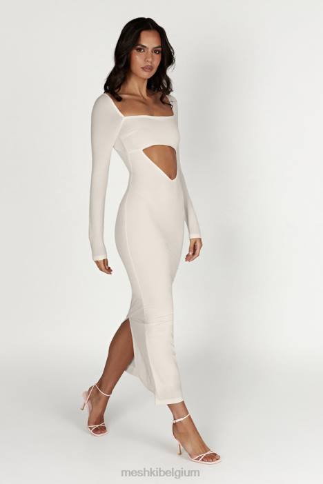 Ashleigh uitgesneden bandeau maxi-jurk Meshki bot N4JN549 kleding