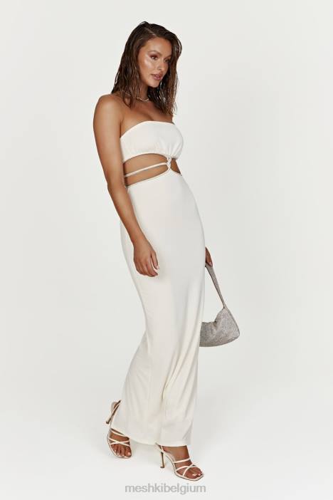 Billy strapless maxi-jurk Meshki bot N4JN640 kleding