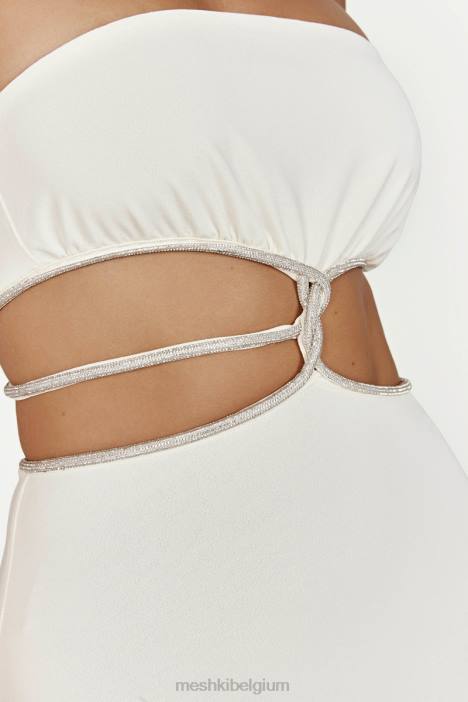 Billy strapless maxi-jurk Meshki bot N4JN640 kleding