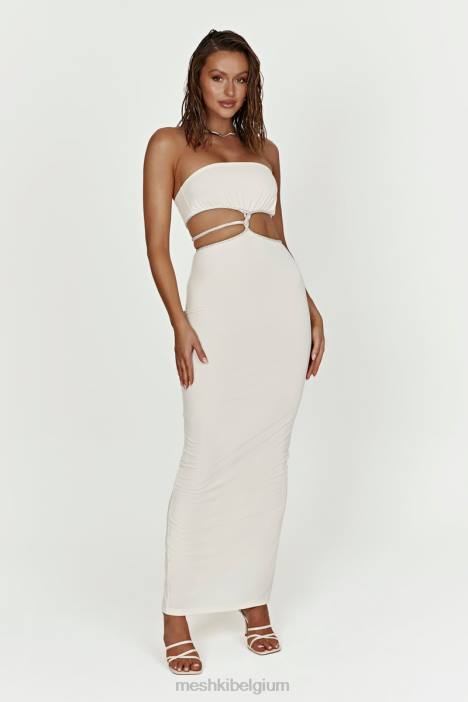 Billy strapless maxi-jurk Meshki bot N4JN640 kleding