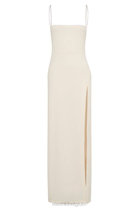 Dionne maxi-jurk met gekruiste diamanten Meshki bot N4JN550 kleding