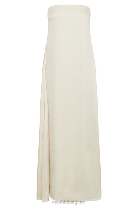 Luisa strapless maxi-jurk Meshki zand N4JN26 kleding