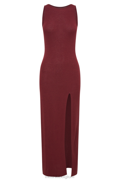 Maxine doorzichtige gebreide maxi-jurk Meshki BES N4JN108 kleding