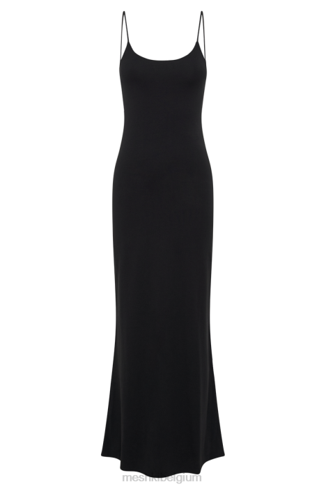 aylani cami maxi-jurk Meshki zwart N4JN385 kleding