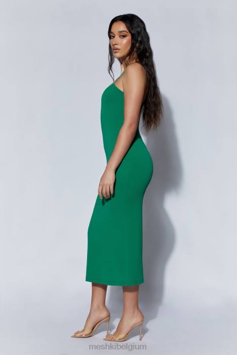 Ariya hardware midi-jurk Meshki smaragd N4JN631 kleding