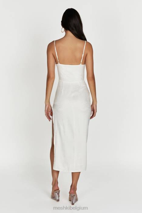 Maggie midi-jurk met korset Meshki bot N4JN570 kleding