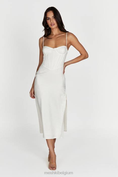 Maggie midi-jurk met korset Meshki bot N4JN570 kleding