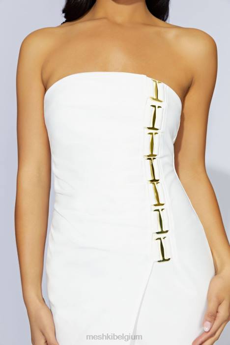 Mercer midi-jurk met e-haak Meshki bot N4JN686 kleding