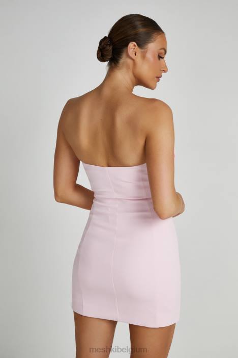 Brooks Rose mini-jurkje Meshki roze blos N4JN113 kleding