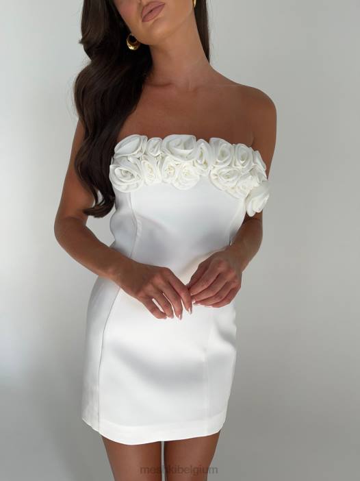 Brooks Rose mini-jurkje Meshki wit N4JN250 kleding