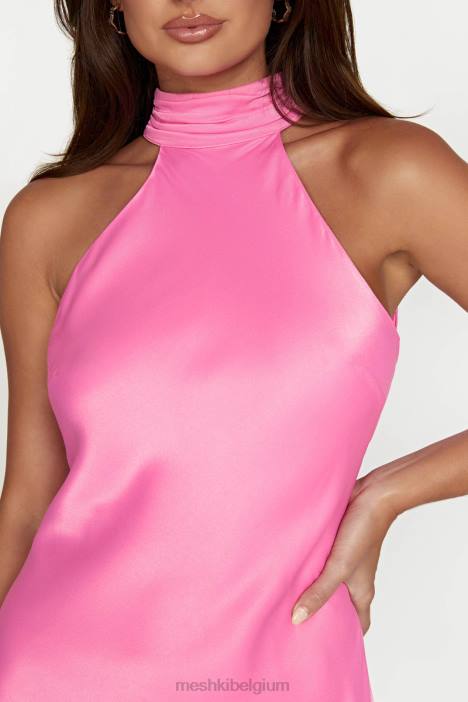 Claire a-lijn mini-jurk Meshki roze N4JN192 kleding