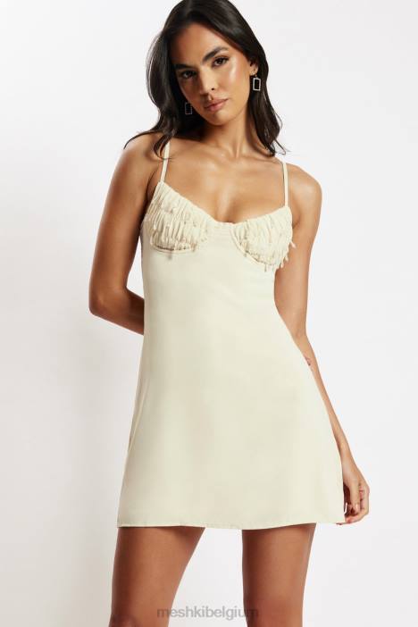 amelie stropjurk bij de buste Meshki room N4JN523 kleding