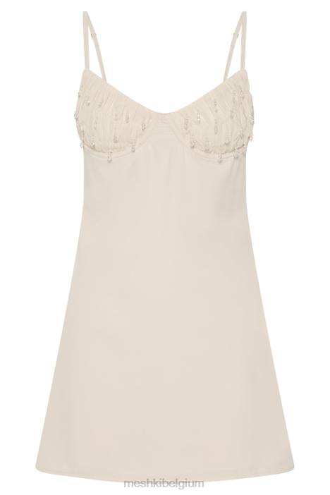 amelie stropjurk bij de buste Meshki room N4JN523 kleding