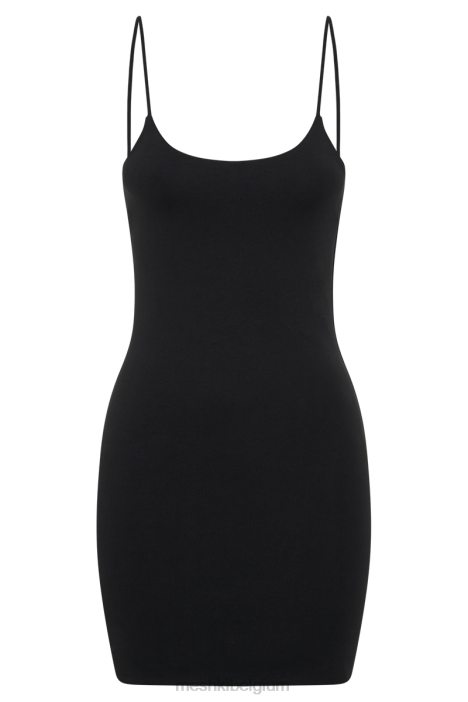 aylani cami mini-jurk Meshki zwart N4JN229 kleding