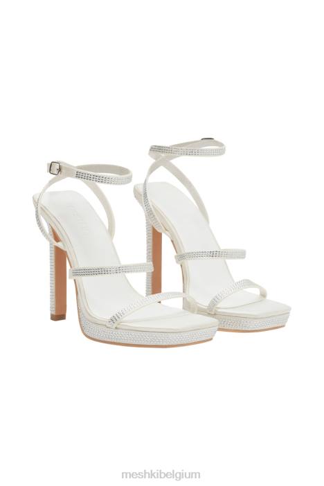 holland diamanten hakken Meshki ivoor N4JN1682 schoenen