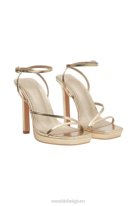 kailani platformhakken Meshki goud N4JN1666 schoenen