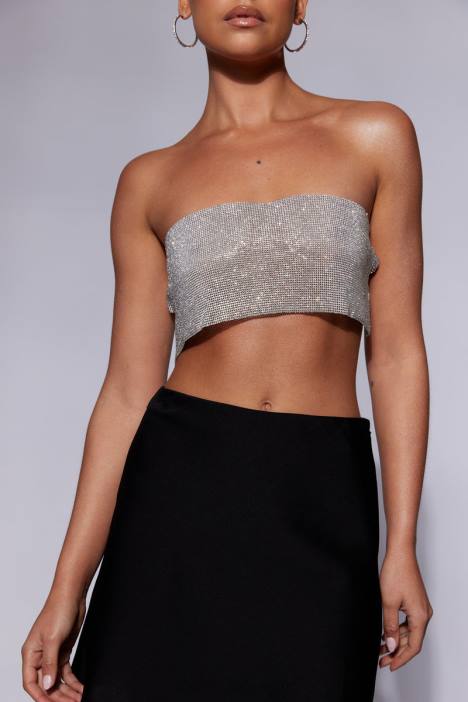 valerie diamanten bandeau Meshki zilver N4JN920 kleding