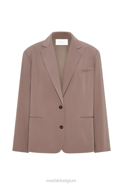 Simone oversized blazer Meshki kokos N4JN1635 kleding