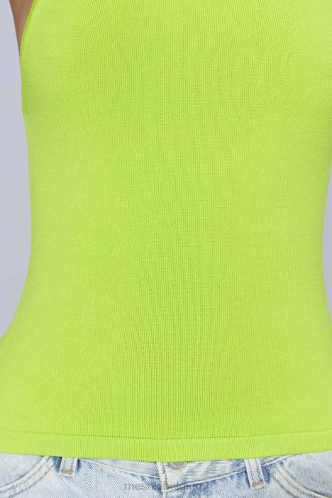 Kelly lange lijn top Meshki fris groen N4JN1063 kleding