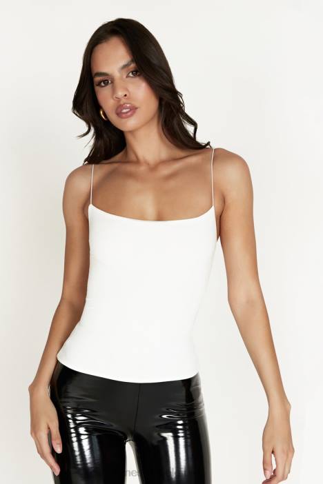 Sabine lange top zonder rug Meshki bot N4JN1087 kleding