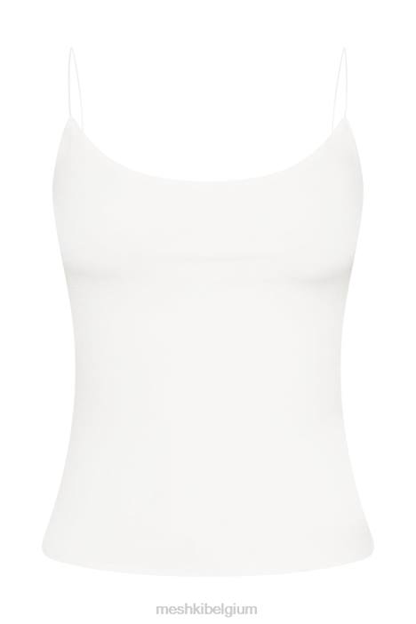 Sabine lange top zonder rug Meshki bot N4JN1087 kleding