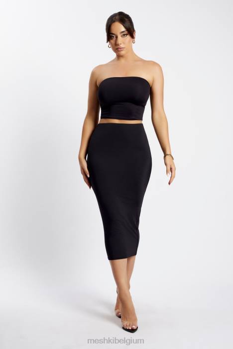 dakota buistop Meshki zwart N4JN928 kleding